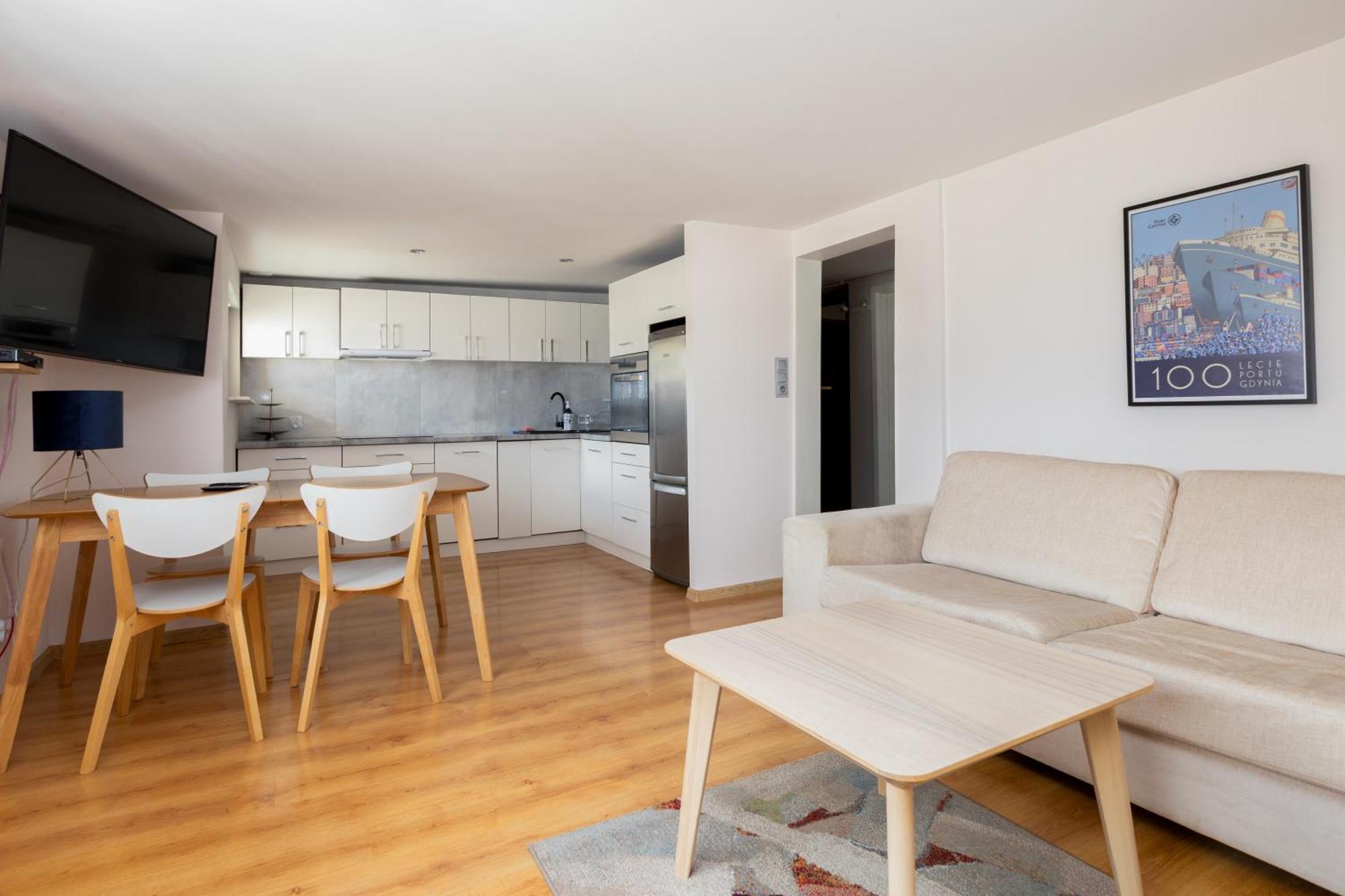 Gdynia Centrum Homely Apartment Exteriör bild